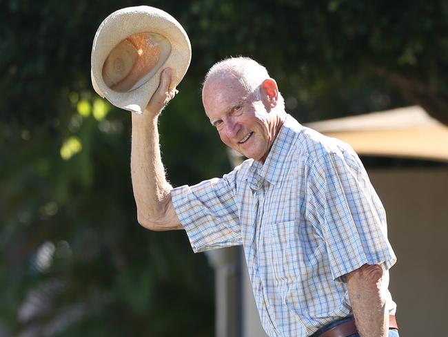 John Goldstein the founder of the Gold Coast Marathon will celebrate turning 80 and set off on a trip around the world in 80 days. Inspired by the book as a child Mr Goldstein hopes to again serve as an inspiration to others his age and show those in their Golden years there is no end to adventure.However there will be no hot air balloons on his trip. Picture Glenn Hampson