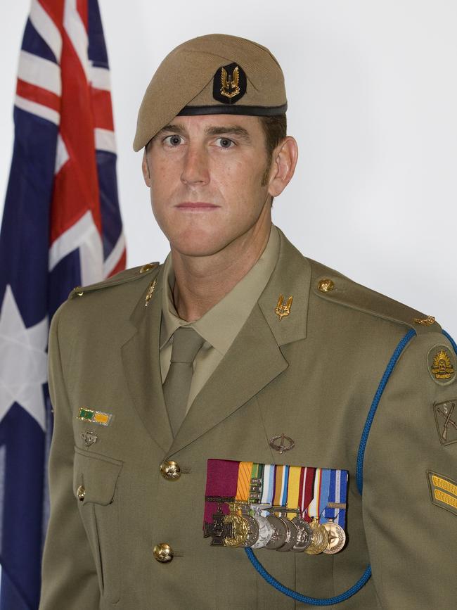 Corporal Benjamin Roberts-Smith. Picture: Department of Defence