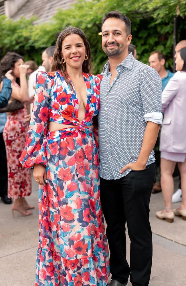 Lin-Manuel Miranda and wife Vanessa Nadal. Picture: Instagram @lin_manuel