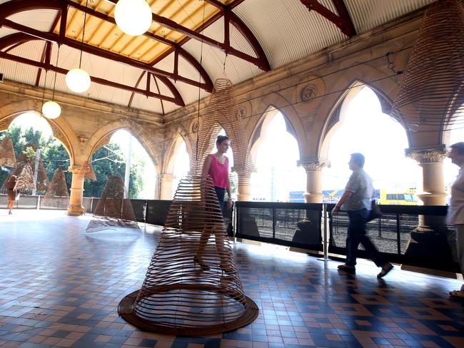 Today, the station in Regent St is opened occasionally for events and exhibitions. Picture: Chris Pavlich