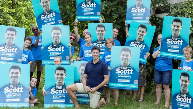 Phil Scott has launched an independent campaign for the Top End seat of Solomon at the 2025 federal election. Picture: Supplied.