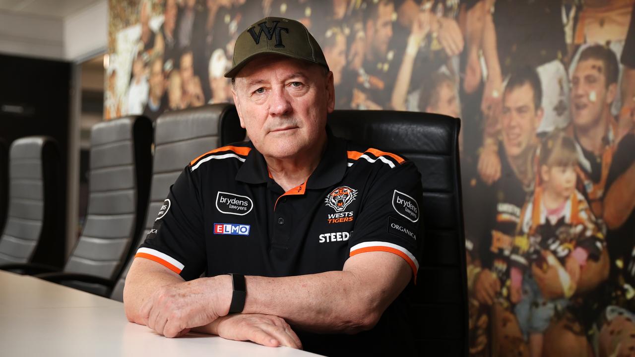 The push for Tim Sheens to take over as head coach at Wests Tigers is gathering momentum. Picture: Richard Dobson