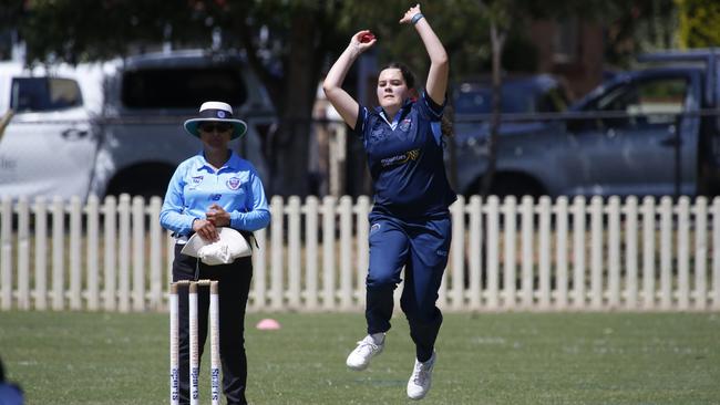 Saoirse Ford for Manly, Brewer Shield (U18 womenÃ•s), Round 3, Sunday, 27 October2024Bankstown V ManlyPicture Warren Gannon Photography