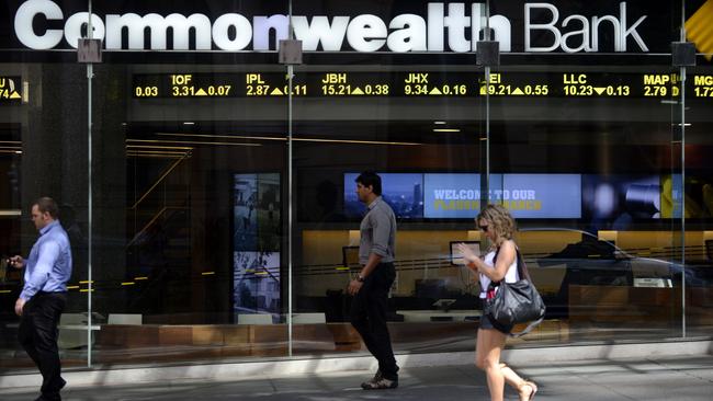 CommBank shares have had a big year. Picture: Dan Peled