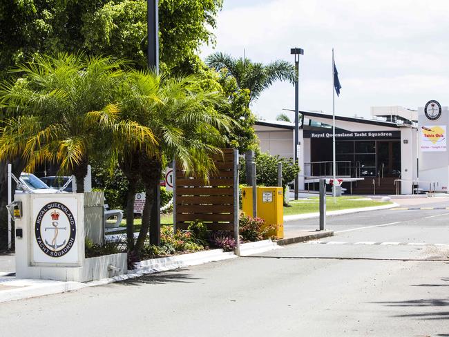 The Royal Queensland Yacht Squadron’s headquarters at Manly