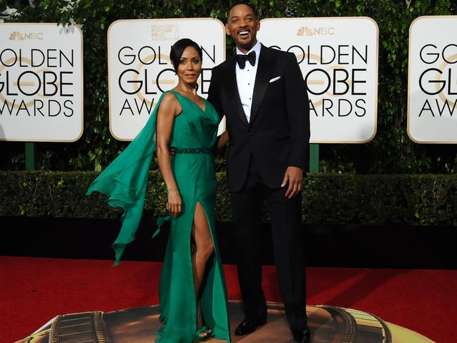 Jada Pinkett Smith and her husband Will Smith.