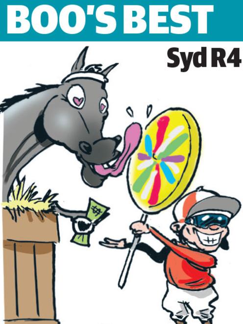 Boo Bailey’s cartoon tip for Randwick.