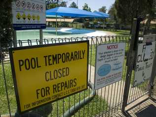 Nimbin Pool, shown here in 2011, has been closed after a hole was found in the base. Picture: Jay Cronan