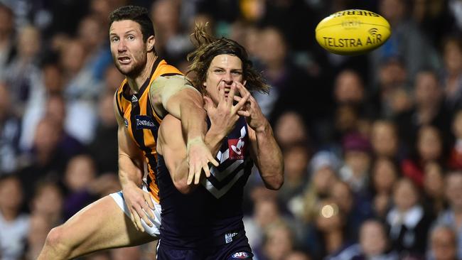 Nat Fyfe is the raging hot Brownlow Medal favourite.