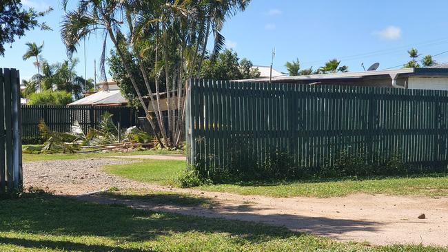 Police are on scene at an Ayr home where a car was driven through a home.