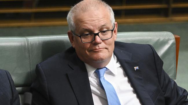 Former prime minister Scott Morrison. Picture: NCA NewsWire/Martin Ollman