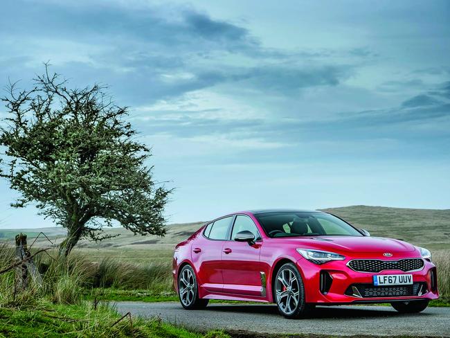 EMBARGO FOR TWAM 14 APRIL 2018No reuse without permissionKia Stinger Pic : supplied