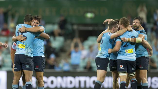 The Waratahs won their Round 10 clash over the Rebels. Picture: AAP