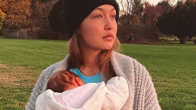 Gigi Hadid and Zayn Malik finally reveal their daughter's name. Picture: Instagram