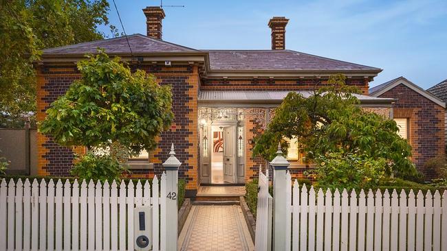 No. <a href="https://www.realestate.com.au/sold/property-house-vic-flemington-135665670" target="_blank">42 Dover Street, Flemington</a>, sold for $2.34m on March 10.