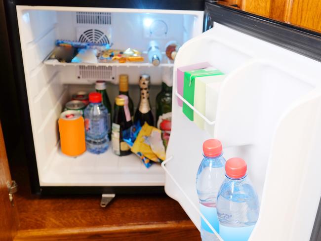 Outdoor mini bar in room