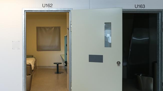 A general view of the interior of the maximum security cells during the official opening of the Dillwynia Correctional Centre in Windsor, Australia's largest women's prison. Picture: NCA NewsWire / Gaye Gerard