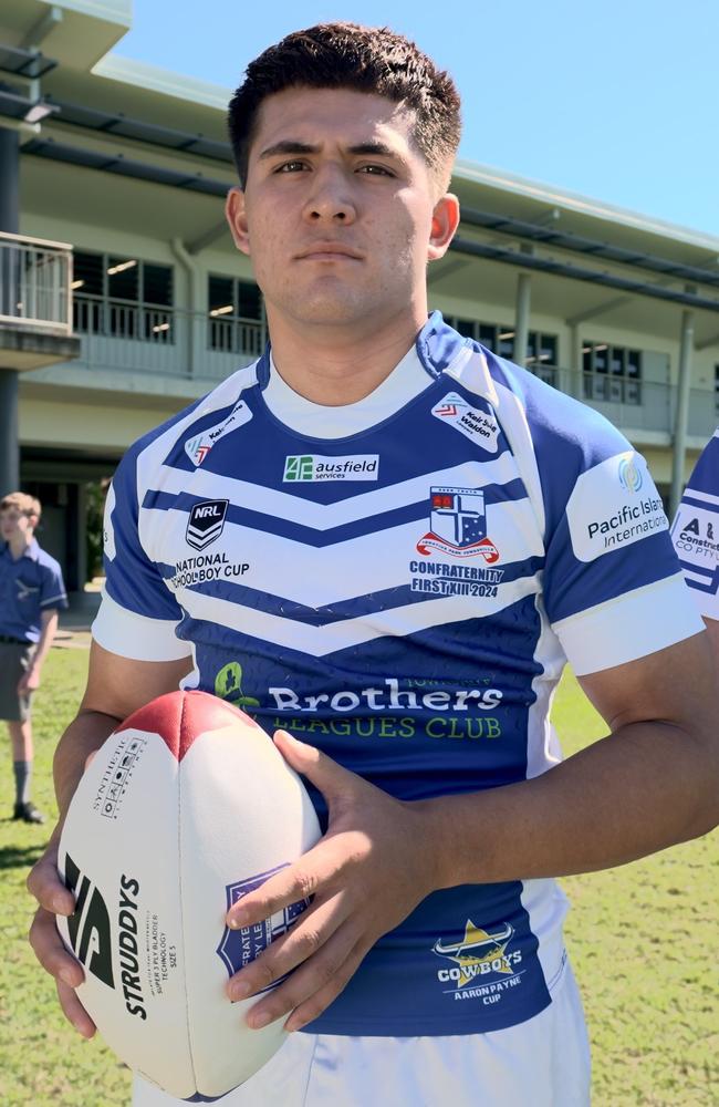 Ignatius Park College First XIII captain Sitiveni Afu. Picture: Ignatius Park College