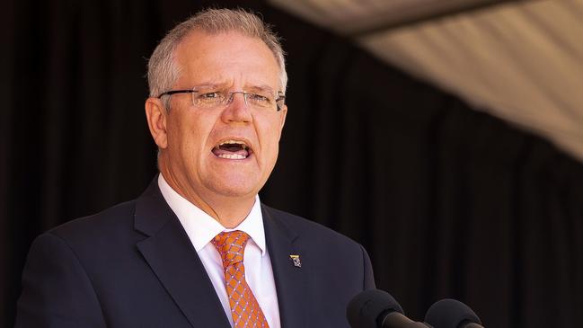 Prime Minister Scott Morrison has promised to deliver more doctors, nurses and health services into every state and territory. Picture: AAP Image/Courtney Hewett