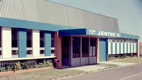 House of Jenyns/Triumph International factory on the corner of Brisbane and Thorn streets in December 1970. Picture: Picture Ipswich, Kerry Smith