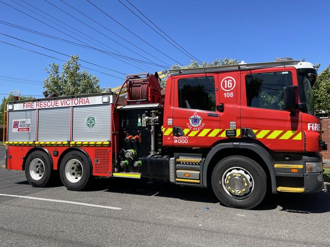 Fire crews were called to a factory fire in Preston at 2:40am. Picture: Himangi Singh