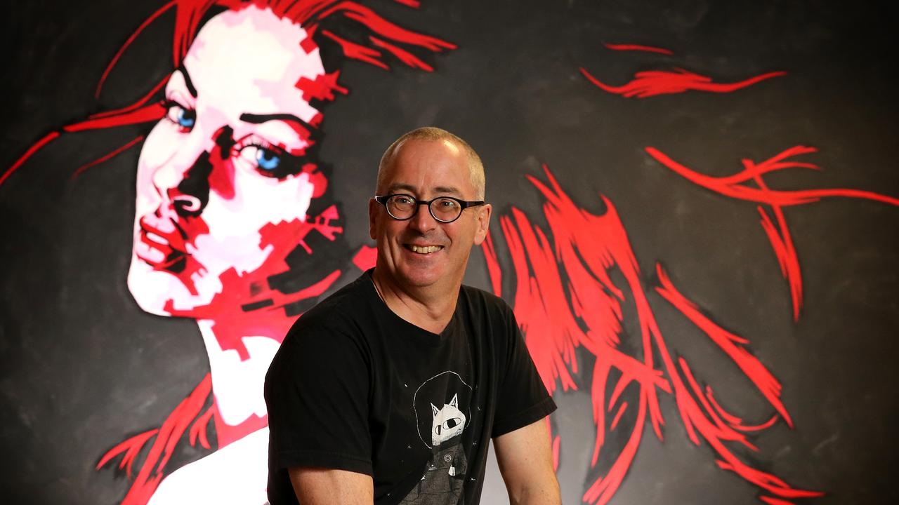 Redbubble founder Martin Hosking at their offices in Melbourne. Picture: Stuart McEvoy for The Australian.