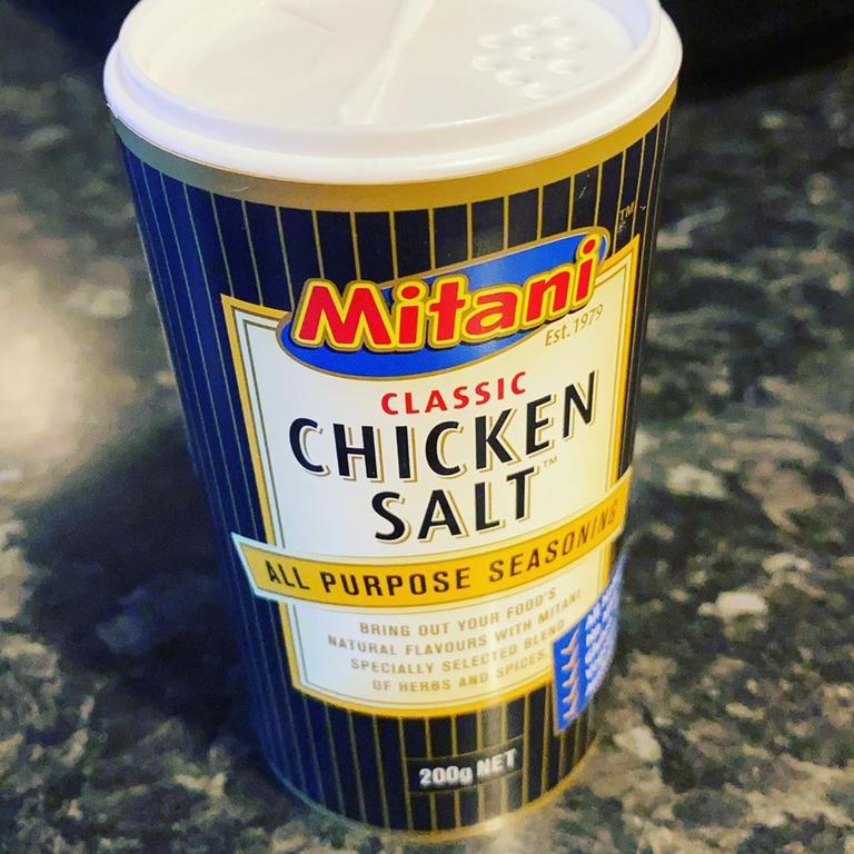 The original chicken salt. Picture: Instagram/cookseatssleepsrepeats