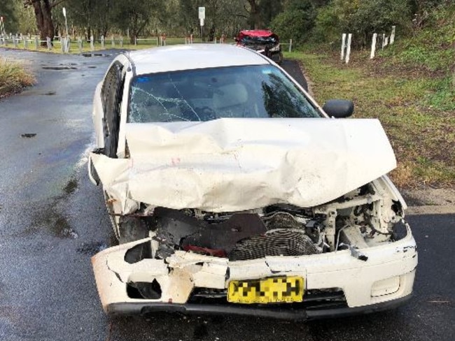 Wakehurst Parkway crash | Daily Telegraph