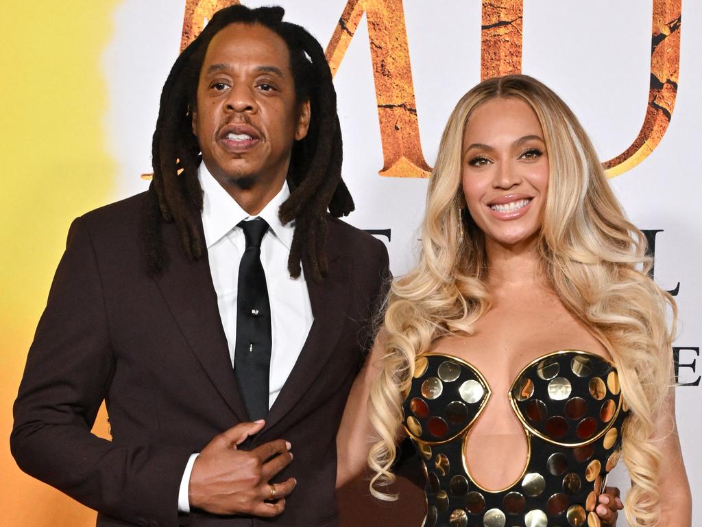 Jay-Z and Beyonce recently put on a brave face at the world premiere of Disney's "Mufasa: The Lion King" in Hollywood. Picture: Lisa O'Connor/AFP