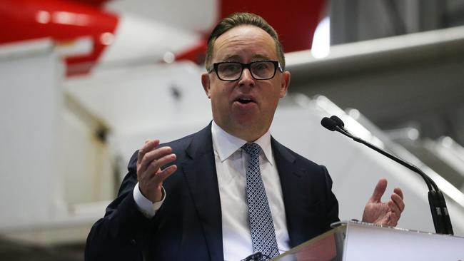 Former Qantas chief executive Alan Joyce. Picture: Gaye Gerard