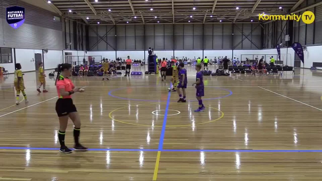 Replay: Capital Football Gold v Capital Football Blue (U12 Boys QF) - 2025 National Futsal Championships Day 4