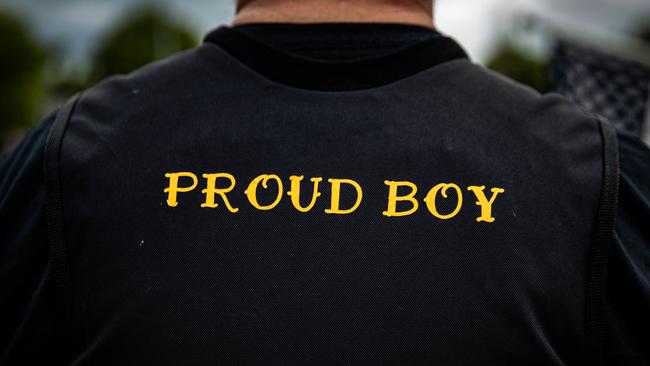 The Proud Boys were among those linked to the 2021 storming of the US Capitol building. (Photo by Maranie R. STAAB / AFP)