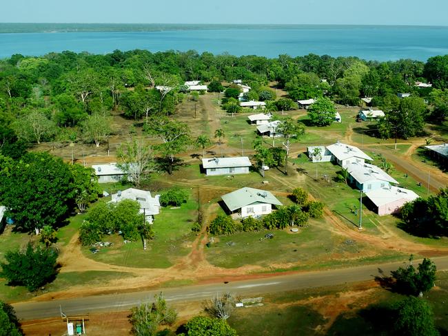 Rioli’s island home ... Pirlangimpi (also known as Garden Point) on the west coast of Melville Island