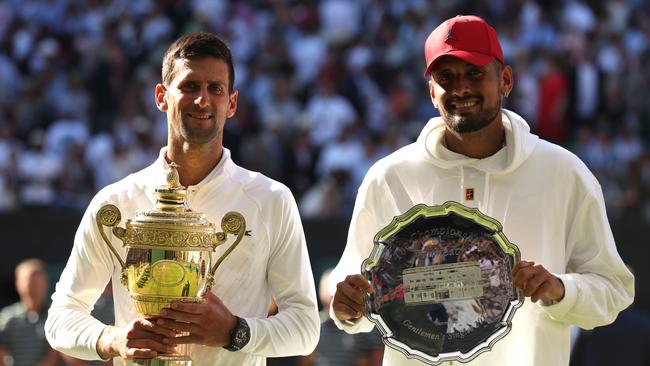 The 2022 Wimbledon final was a long time ago. Photo by Julian Finney/Getty Images.