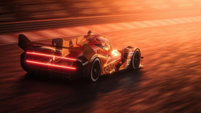 Genesis GMR-001 sports car for the World Endurance Championship. Picture: Supplied