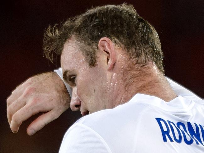 Wayne Rooney worked hard for the cause in Switzerland.