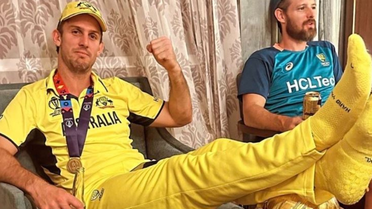 Mitchell Marsh bereut die kontroverse Tat, die Indien nach dem Finale der Cricket-Weltmeisterschaft erzürnte, überhaupt nicht