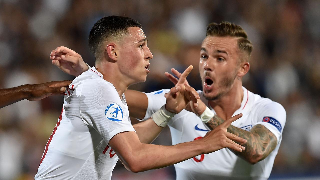 Phil Foden scored an insane solo goal for England U21s