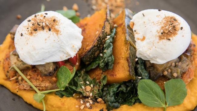 A dish on the menu at Redcliffe’s Flock Eatery. Photo: Dominika Lis.