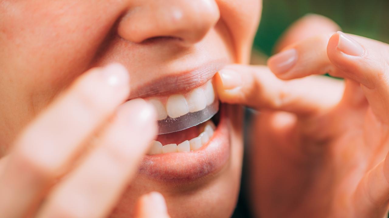 Overuse or misuse of teeth whitening strips can lead to enamel erosion. Picture: iStock