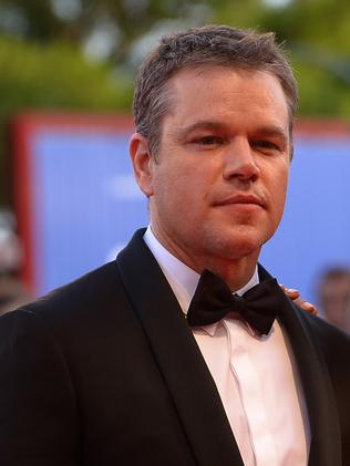 Damon didn’t want Trump in his new movie. Picture: Filippo Monteforte