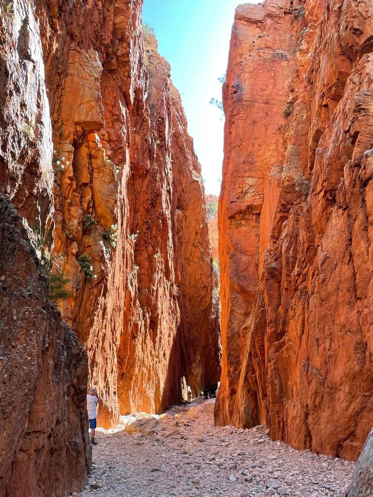 The incredible Standley Chasm. Picture: Supplied