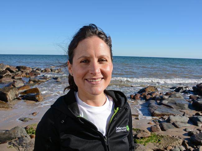 Anita Nedosyko, oceans co-ordinator at The Nature Conservancy.