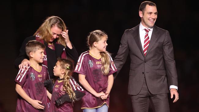 Cameron Smith says any proposed Origin role would have to fit in with his family Picture: Peter Wallis