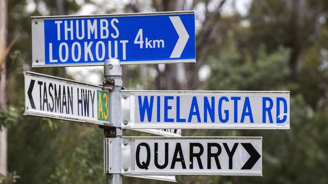 Wielangta Road. Picture: Chris Kidd