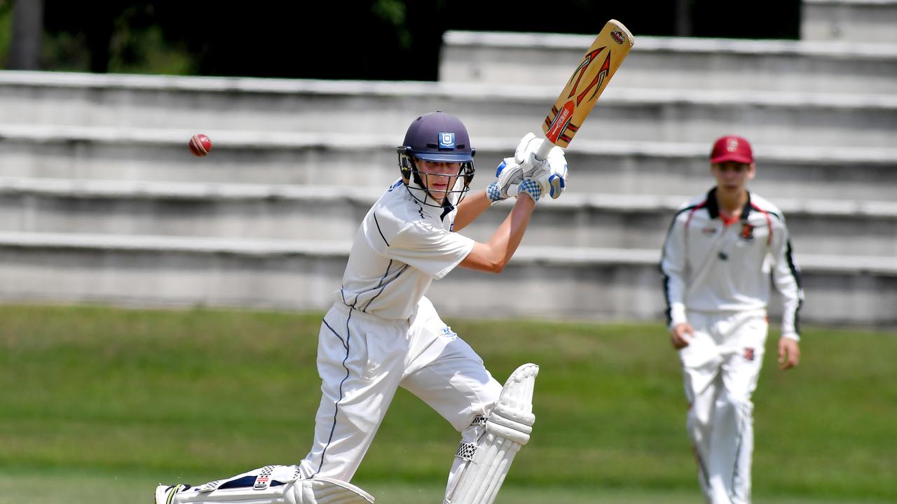 Brisbane Grammar School batsman Matthew Love. Picture, John Gass