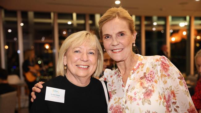 Gail ONeill and Robyn Cameron at the Gold Coast Australian of the Year Awards 2025 at Sky Point for Gold Coast at Large. Picture, Portia Large.
