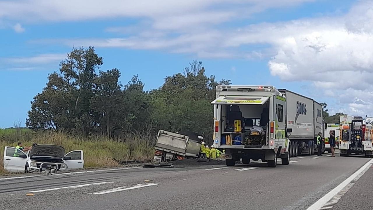 Bruce Highway Crash: Highway Closed After Two-car Crash | The Courier Mail