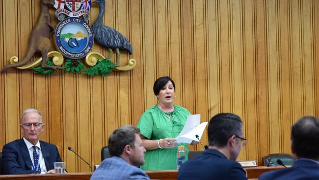 Townsville City Council first meeting for 2025. Picture: Nikita McGuire