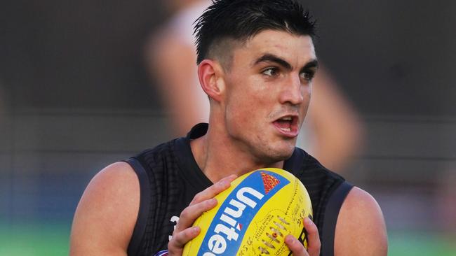 Magpies defender Brayden Maynard has gone to another level in 2020.